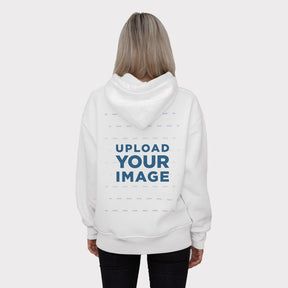 Custom Design Hoodie for Women | White