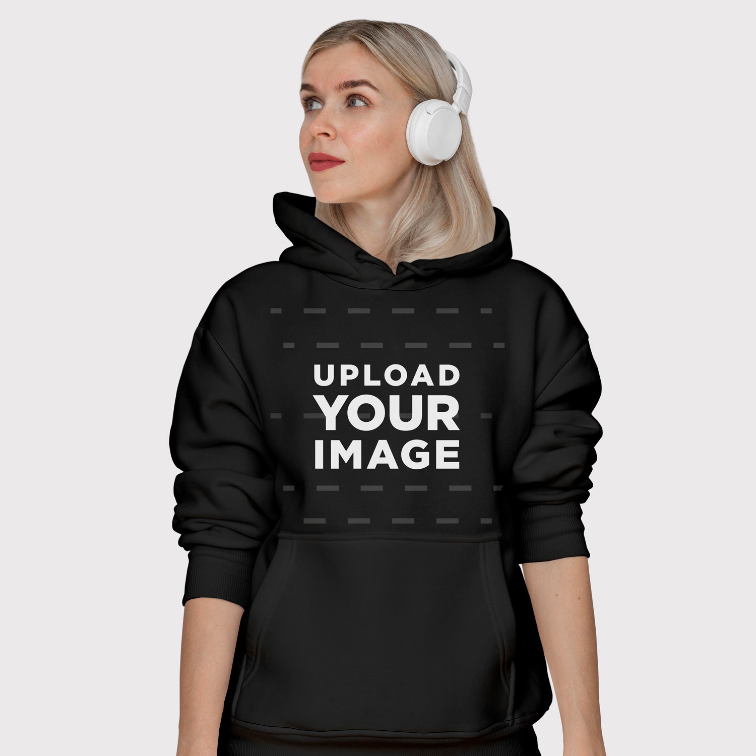 Custom Design Hoodie for Women | Black