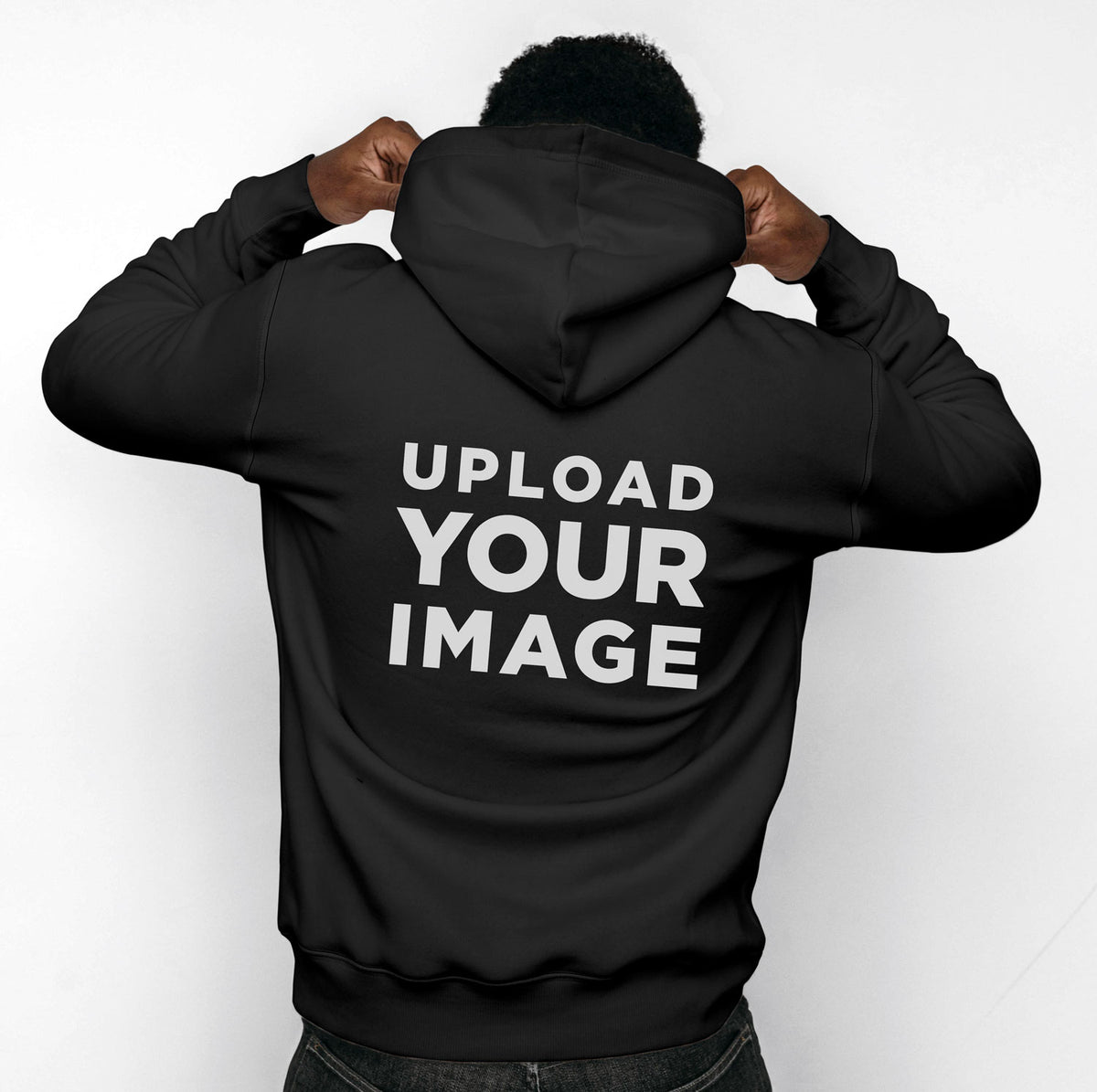 Custom Design Hoodie for Men | Black