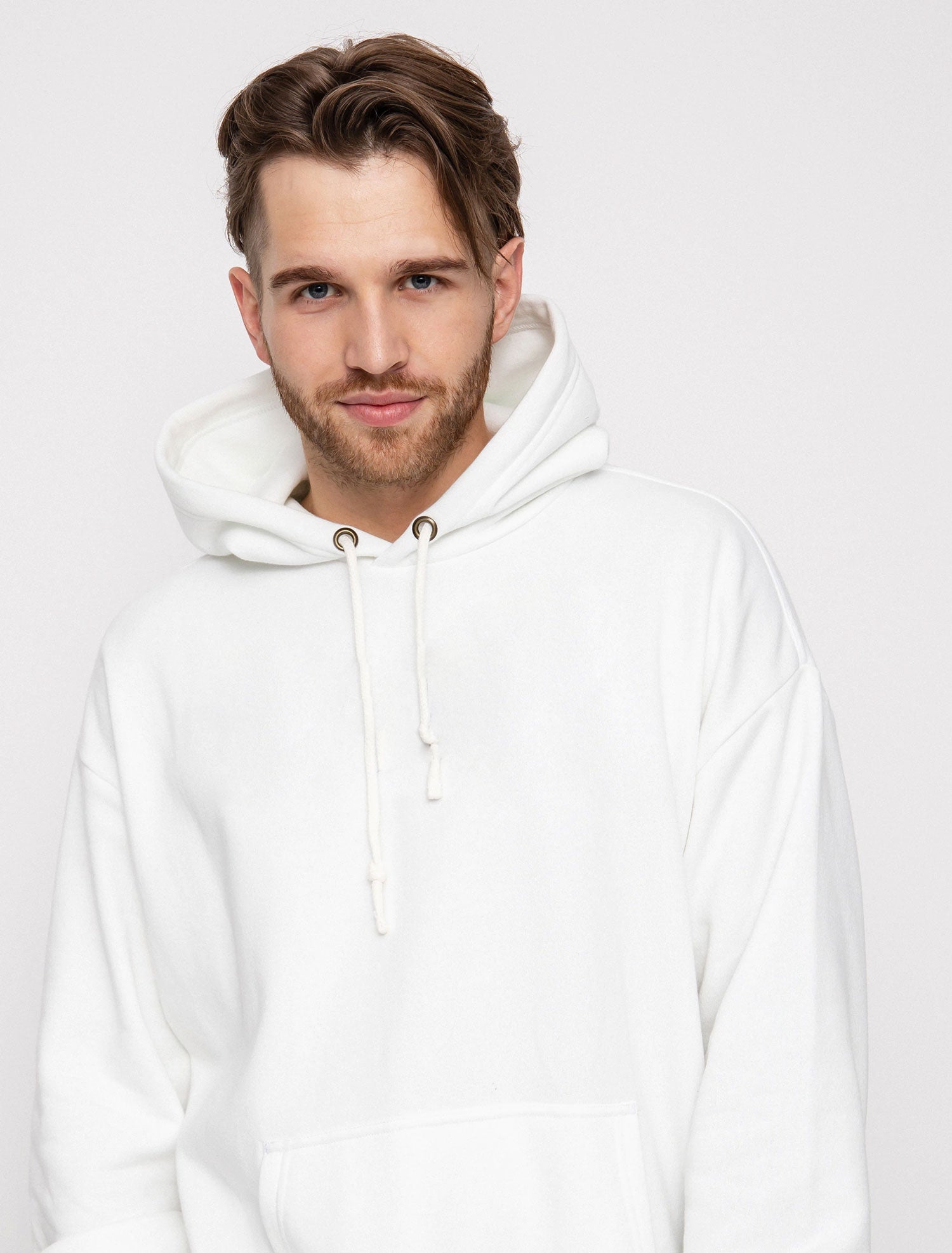 Custom Design Hoodie for Men | White